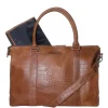 Luiertassen|Damestassen>Mozz Croco Lola Bag Luiertas camel