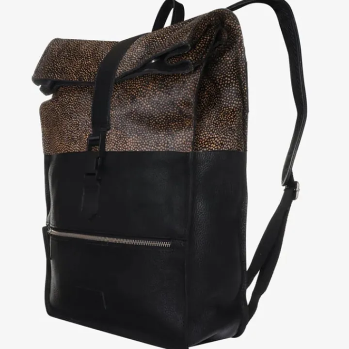 Luiertassen|Damestassen>Mozz Gobi Backpack Luiertas Mini Dots beige