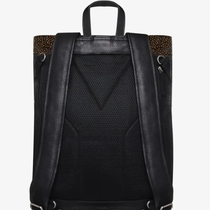 Luiertassen|Damestassen>Mozz Gobi Backpack Luiertas Mini Dots beige