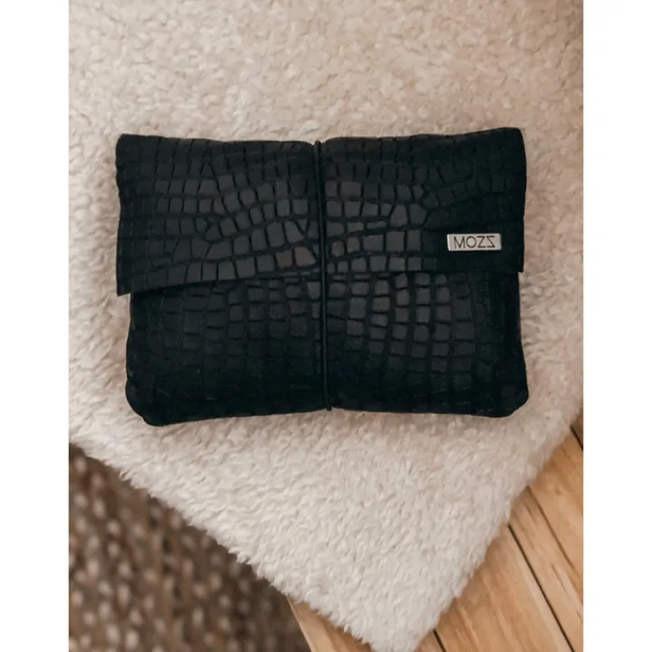 Luiertassen|Damestassen>Mozz Luier Etui black dots reverse