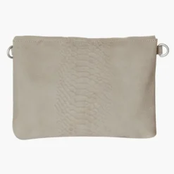 Luiertassen|Damestassen>Mozz Luieretui Crossbody Suede snake zand