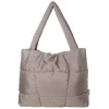 Shoppers|Damestassen>Mozz Mom Bag Puffy Shopper beige