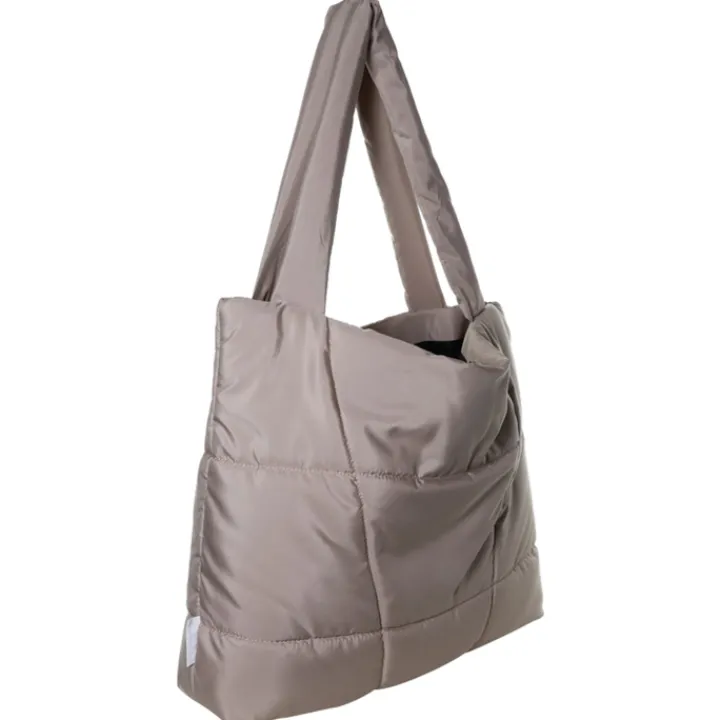 Shoppers|Damestassen>Mozz Mom Bag Puffy Shopper beige