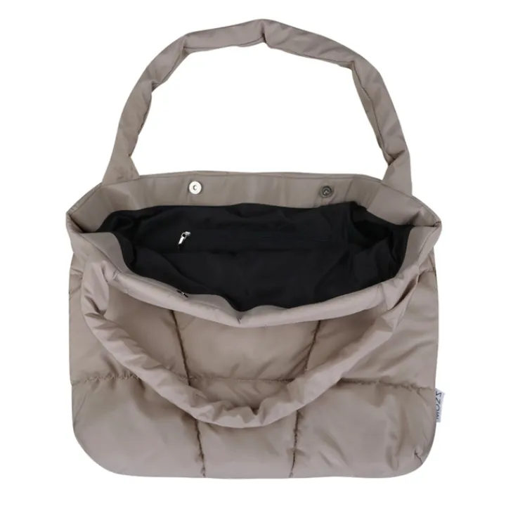 Shoppers|Damestassen>Mozz Mom Bag Puffy Shopper beige