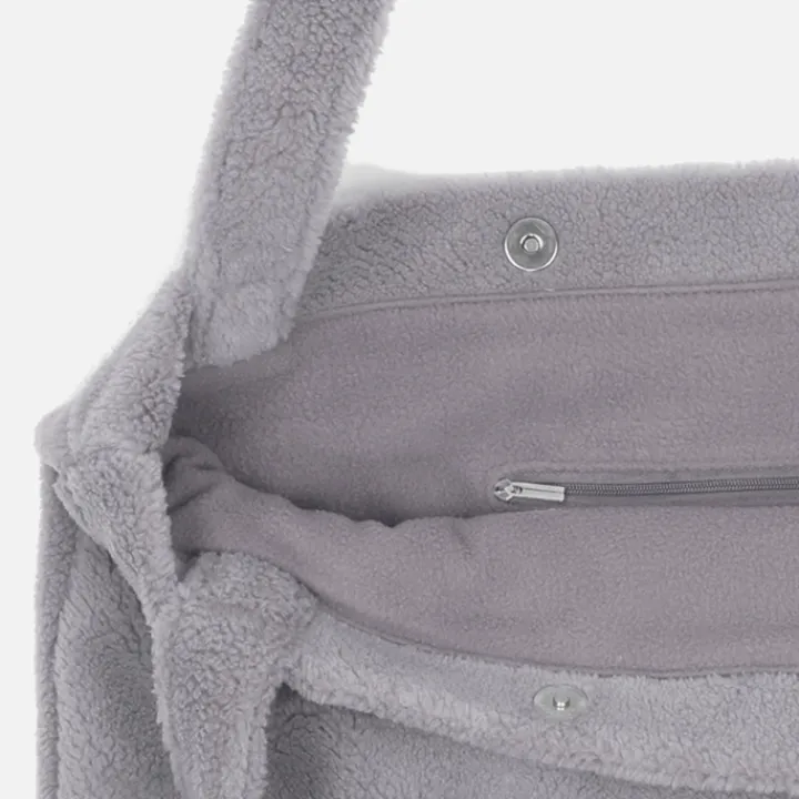 Luiertassen|Damestassen>Mozz Mom Bag Teddy light grey