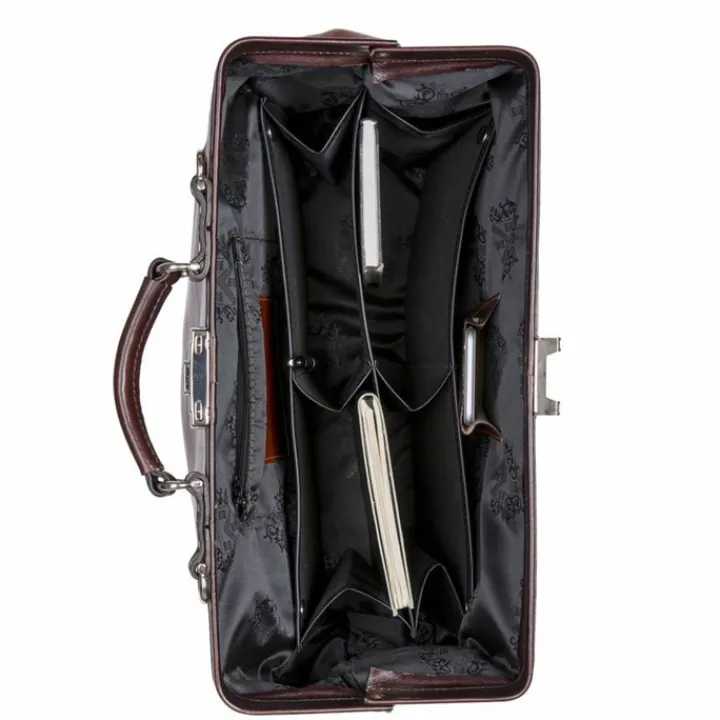 Aktetassen|15 Inch Laptoptassen>Mutsaers The Doctor 15'' Dokterstas cognac