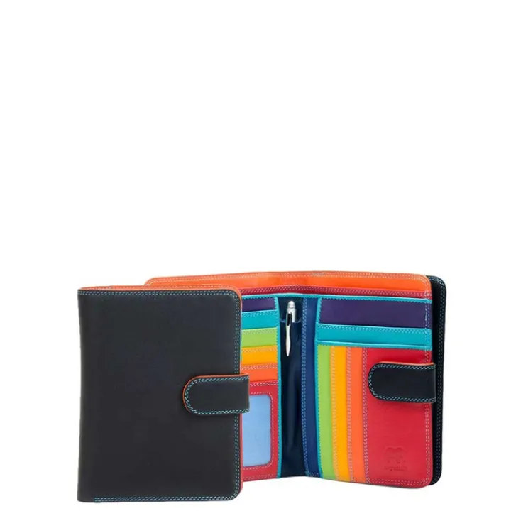 Dames Portemonnees|Leren Portemonnees>Mywalit Ladies Large Wallet Zip Purse black/pace