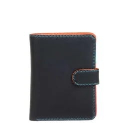 Dames Portemonnees|Leren Portemonnees>Mywalit Ladies Large Wallet Zip Purse black/pace