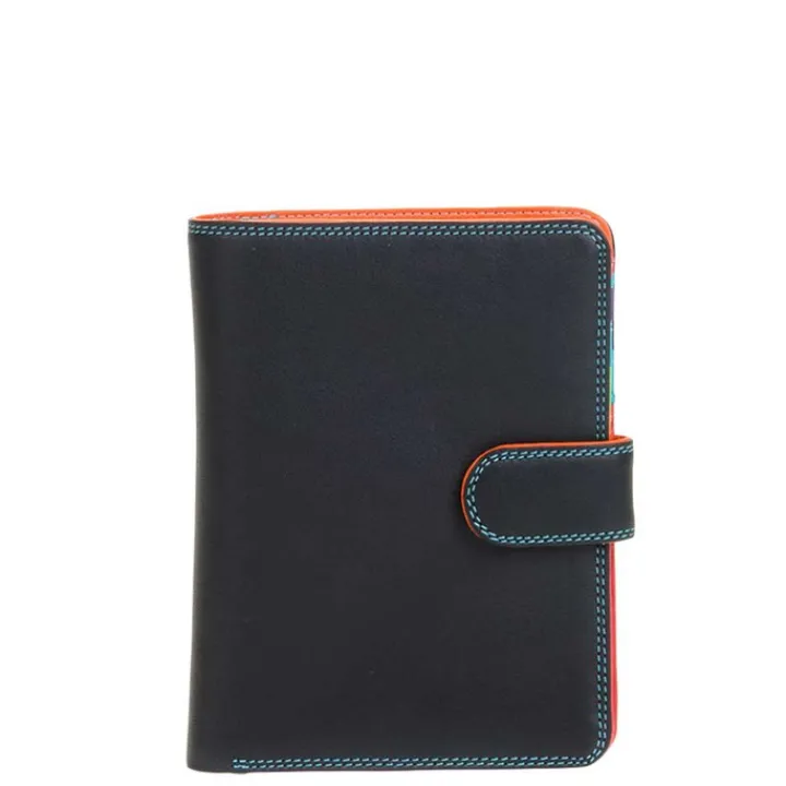 Dames Portemonnees|Leren Portemonnees>Mywalit Ladies Large Wallet Zip Purse black/pace