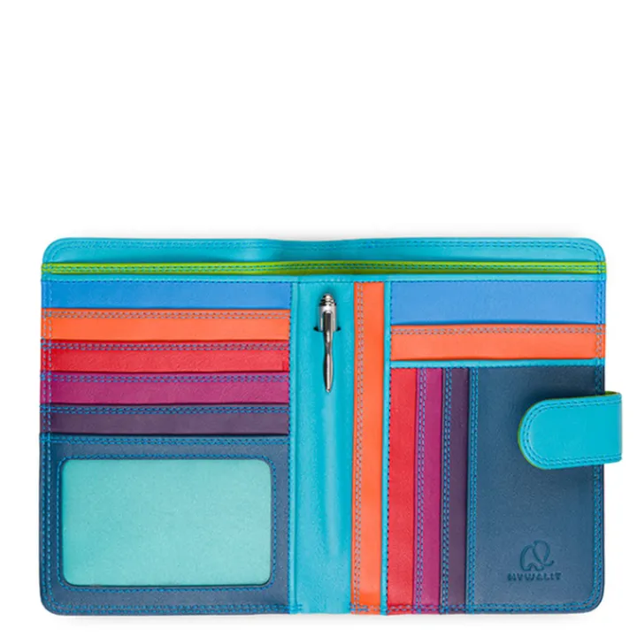 Dames Portemonnees>Mywalit Ladies Large Wallet Zip Purse liguria