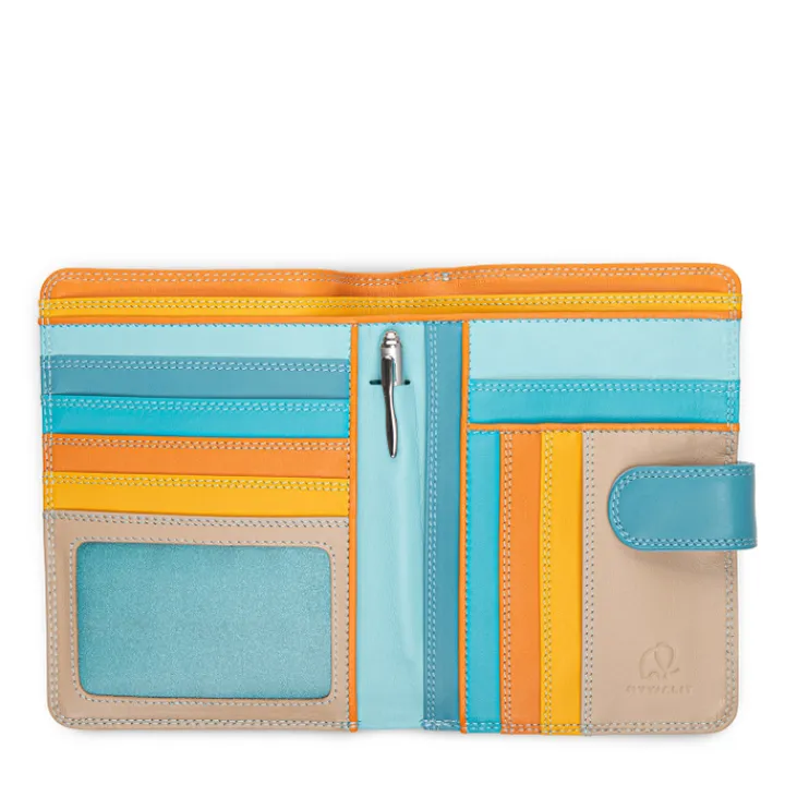 Dames Portemonnees>Mywalit Ladies Large Wallet Zip Purse sardinia