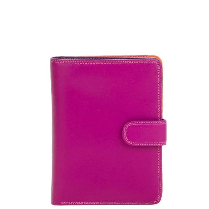 Leren Portemonnees|Dames Portemonnees>Mywalit Ladies Large Wallet Zip Purse sangria multi