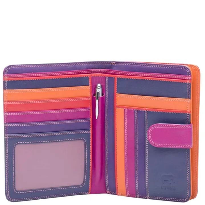 Leren Portemonnees|Dames Portemonnees>Mywalit Ladies Large Wallet Zip Purse sangria multi