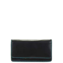Leren Portemonnees|Dames Portemonnees>Mywalit Ladies Medium Matinee Purse Wallet black/pace