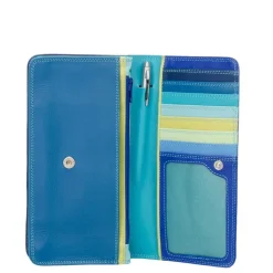 Leren Portemonnees|Dames Portemonnees>Mywalit Ladies Medium Matinee Purse Wallet seascape
