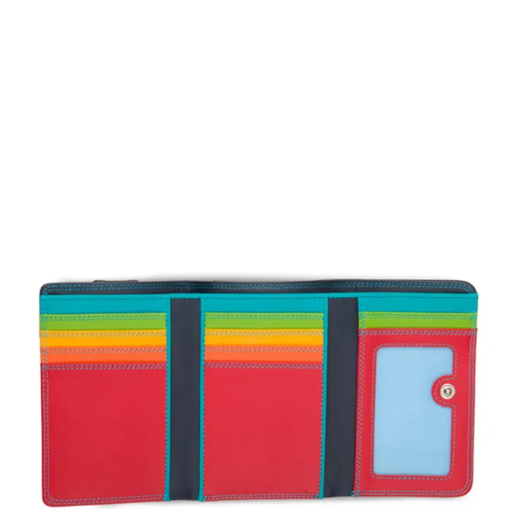 Leren Portemonnees>Mywalit Tri-Fold Purse Wallet black/pace