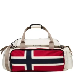 Heren Reistassen|Dames Reistassen>Napapijri H-Nadir Duffle L beige dimity