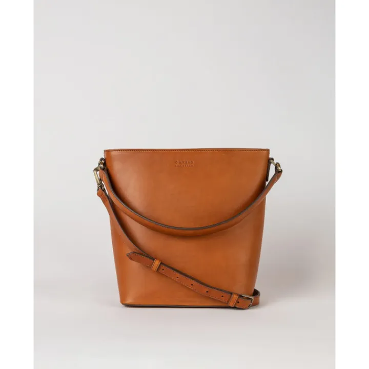 Schoudertassen|Handtassen>O My Bag Bobbi Bucket Bag Maxi cognac