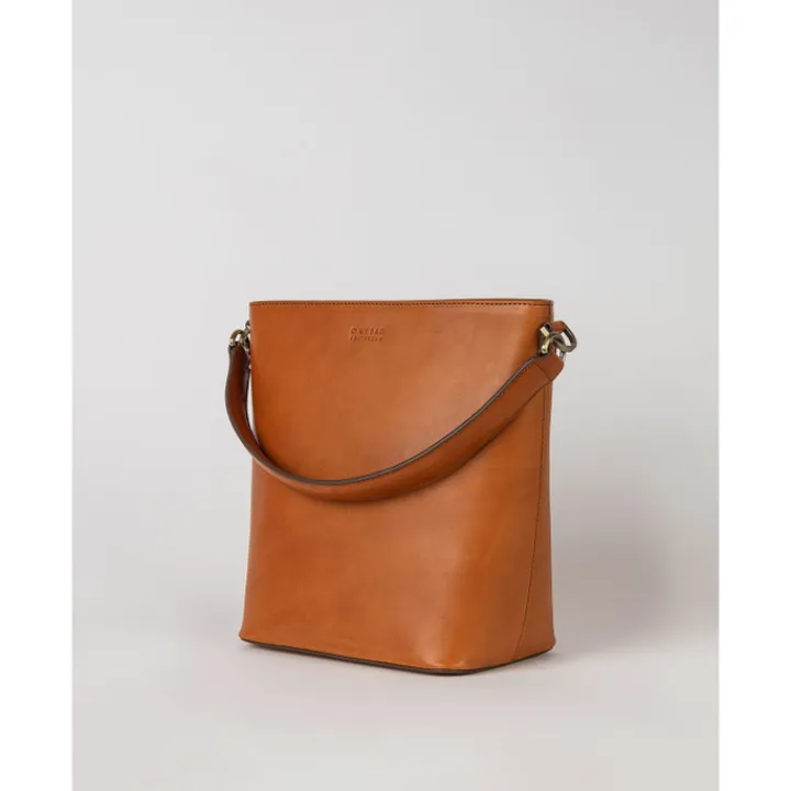 Schoudertassen|Handtassen>O My Bag Bobbi Bucket Bag Maxi cognac