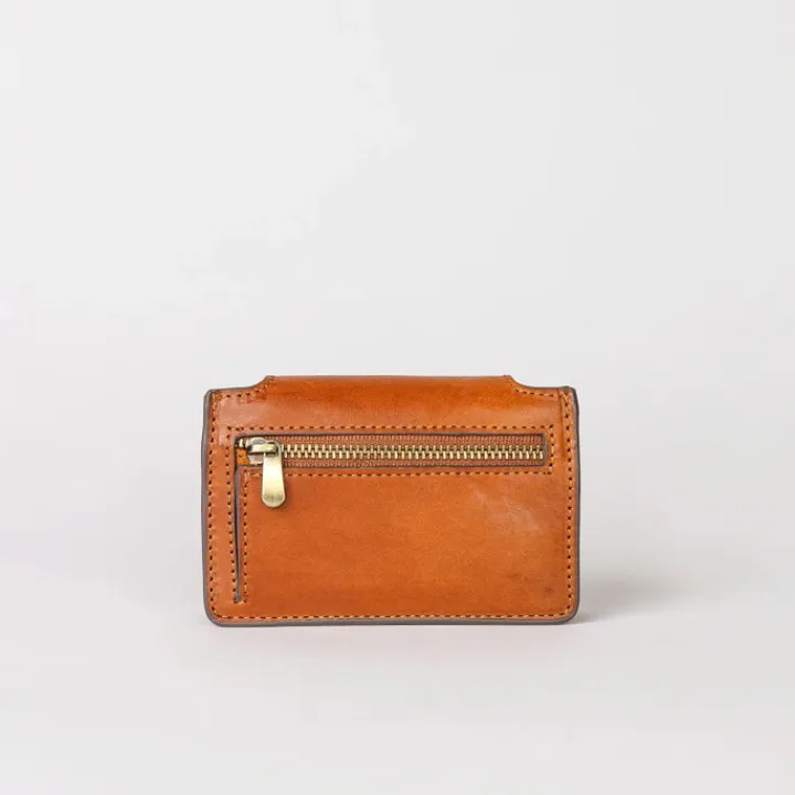 Leren Portemonnees|Dames Portemonnees>O My Bag Harmonica Wallet cognac