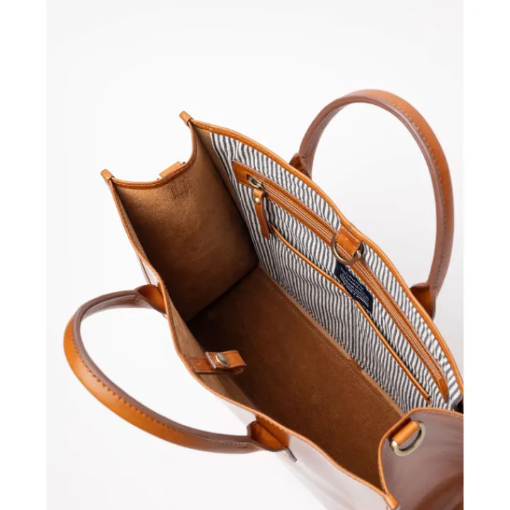 Shoppers|Schoudertassen>O My Bag Jackie cognac