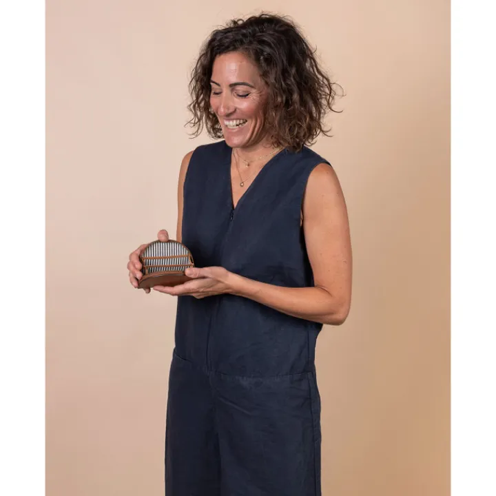 Mini Portemonnees|Kleine Portemonnees>O My Bag Laura Coin Purse cognac