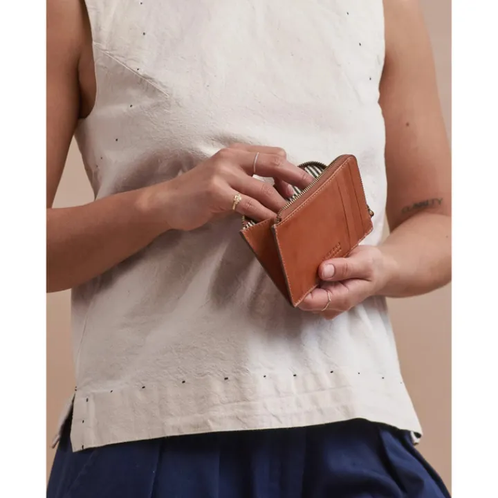 Mini Portemonnees|Kleine Portemonnees>O My Bag Lola Coin Purse cognac