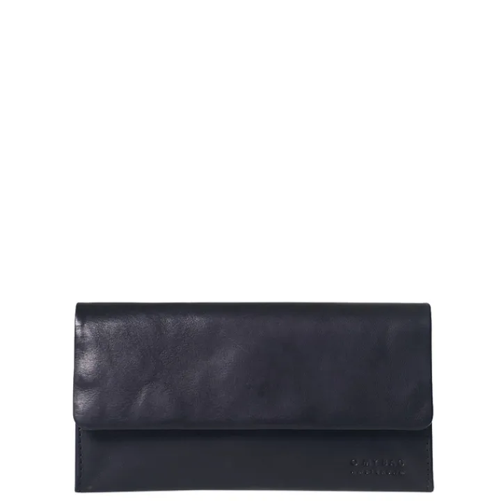 Grote Portemonnees|Leren Portemonnees>O My Bag Pau'S Pouch black