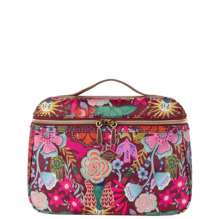 Beautycases>Oilily Coco Beauty Case cabernet