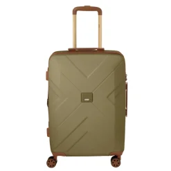 Reistrolleys|Reiskoffers>Oistr Florence Trolley Spinner Medium 64 Exp dark olive