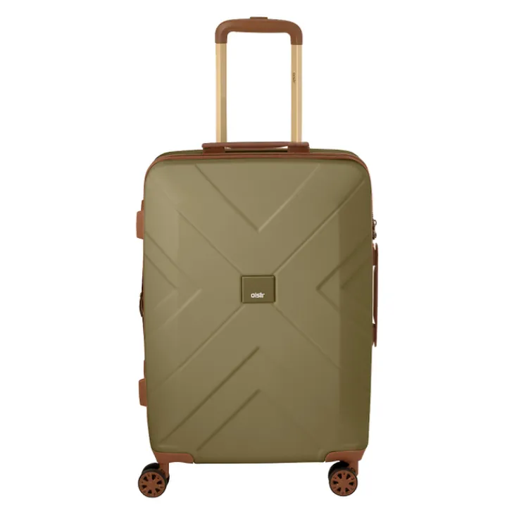 Reistrolleys|Reiskoffers>Oistr Florence Trolley Spinner Medium 64 Exp dark olive
