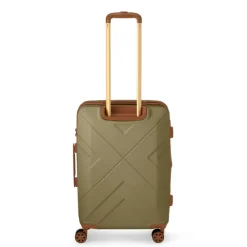 Reistrolleys|Reiskoffers>Oistr Florence Trolley Spinner Medium 64 Exp dark olive