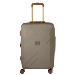 Reistrolleys|Reiskoffers>Oistr Florence Trolley Spinner Medium 64 Exp champagne grey