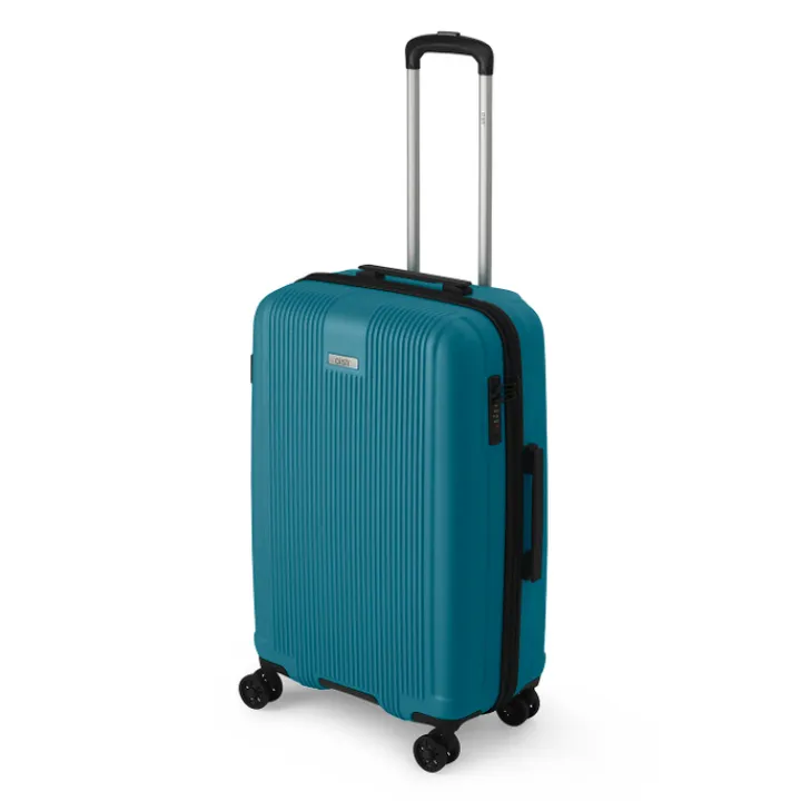 Reistrolleys|Reiskoffers>Oistr Noorvik 4 Wheel Spinner Medium 69 pearl blue