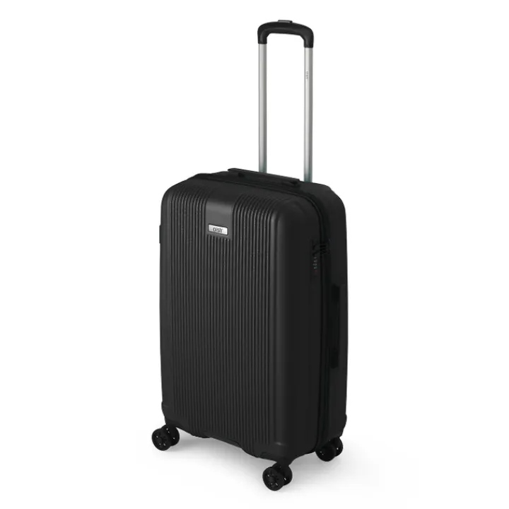 Reistrolleys|Reiskoffers>Oistr Noorvik 4 Wheel Spinner Medium 69 black