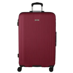 Reistrolleys|Reiskoffers>Oistr Noorvik 4 Wheel Spinner Large 79 burgundy red