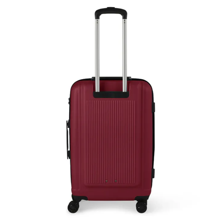 Reistrolleys|Reiskoffers>Oistr Noorvik 4 Wheel Spinner Medium 69 burgundy red