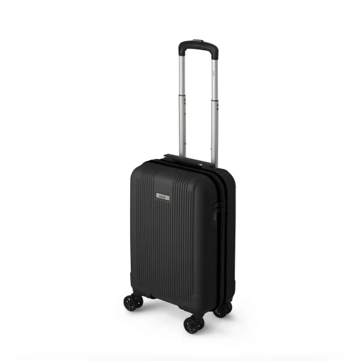 Transavia Trolleys|Klm Trolleys>Oistr Noorvik Cabin 4 Wheel Spinner 55 black