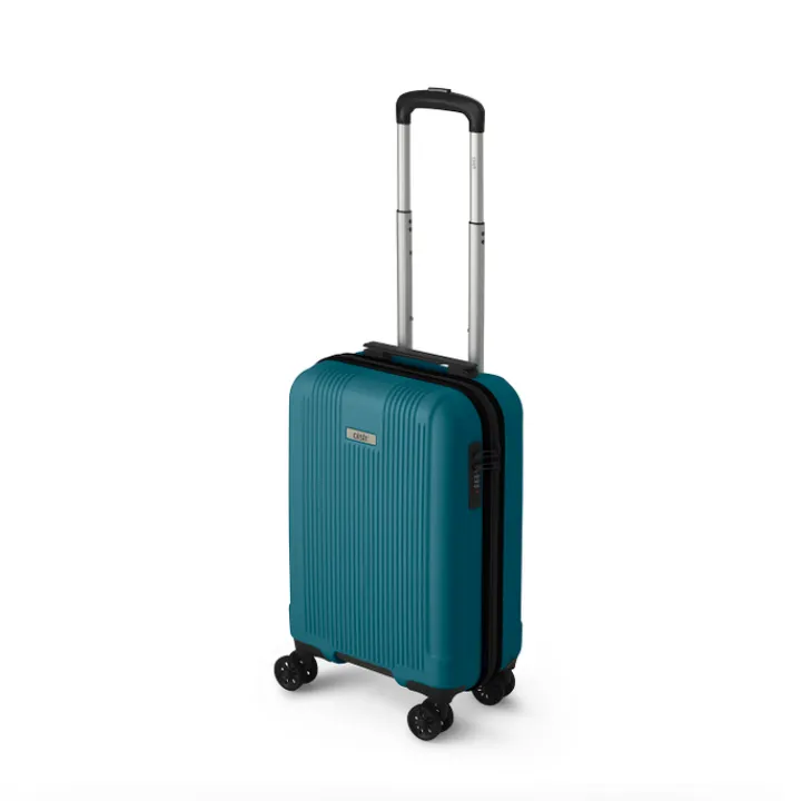 Transavia Trolleys|Klm Trolleys>Oistr Noorvik Cabin 4 Wheel Spinner 55 pearl blue