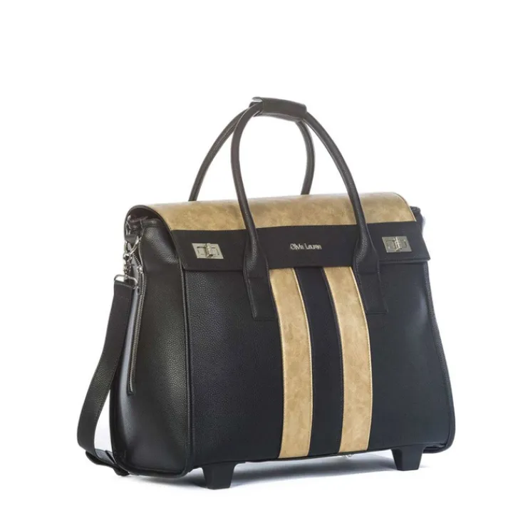 Handbagage Trolleys|Laptop Trolleys>Olivia Lauren Buzz Business Trolley gold