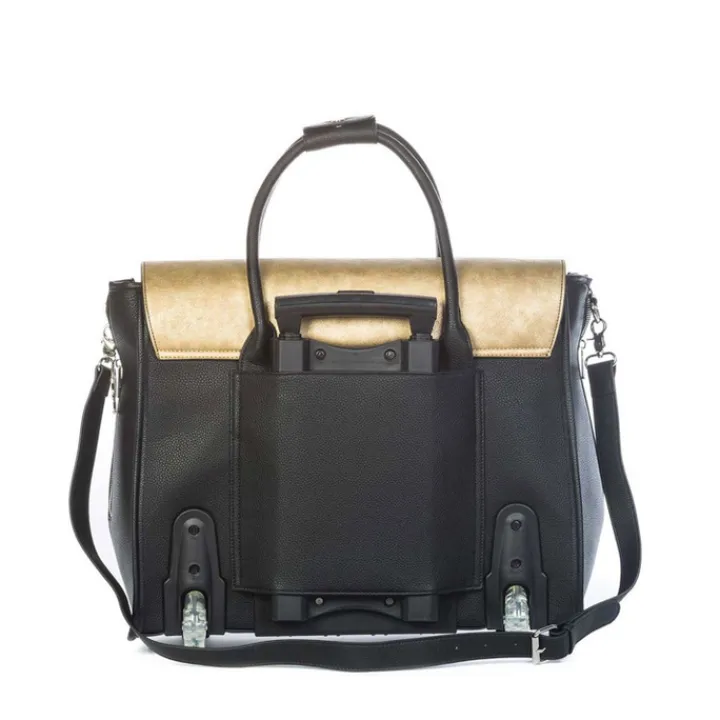 Handbagage Trolleys|Laptop Trolleys>Olivia Lauren Buzz Business Trolley gold