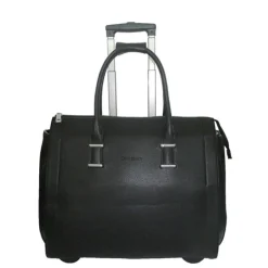 Handbagage Trolleys|Laptop Trolleys>Olivia Lauren College Business Trolley zwart