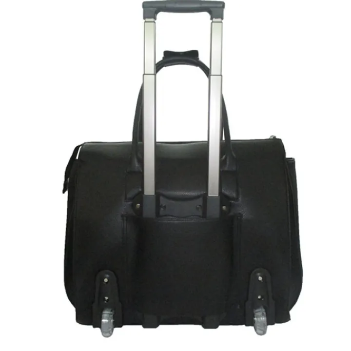 Handbagage Trolleys|Laptop Trolleys>Olivia Lauren College Business Trolley zwart