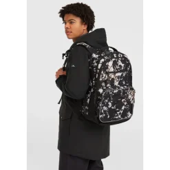 Heren Rugzakken|Daypack>O'Neill President Backpack black / beige quarry