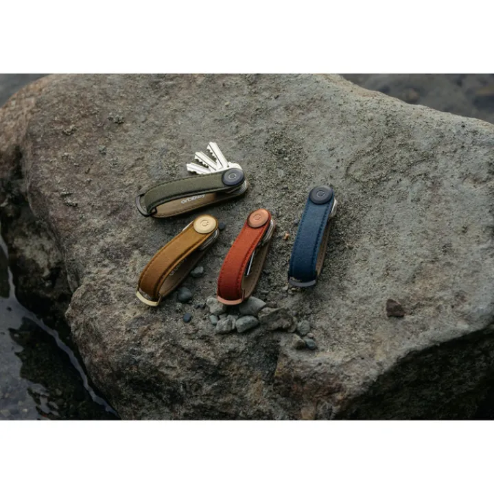 Sleutelhouders|Sleutelhouders>Orbitkey 2.0 Waxed Canvas Keyholder golden sand