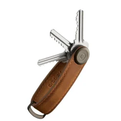Sleutelhouders|Sleutelhouders>Orbitkey Crazy Horse Leather Key Organiser chestnut brown