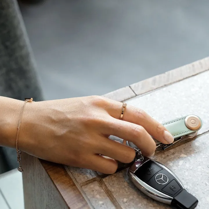 Sleutelhouders|Sleutelhouders>Orbitkey Premium Leather 2.0 Keyholder blush / blush