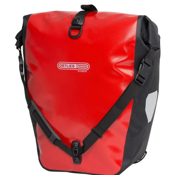 Heren Reistassen|Dames Reistassen>Ortlieb Back-Roller Classic QL2.1 (set van 2x 20L) red/black