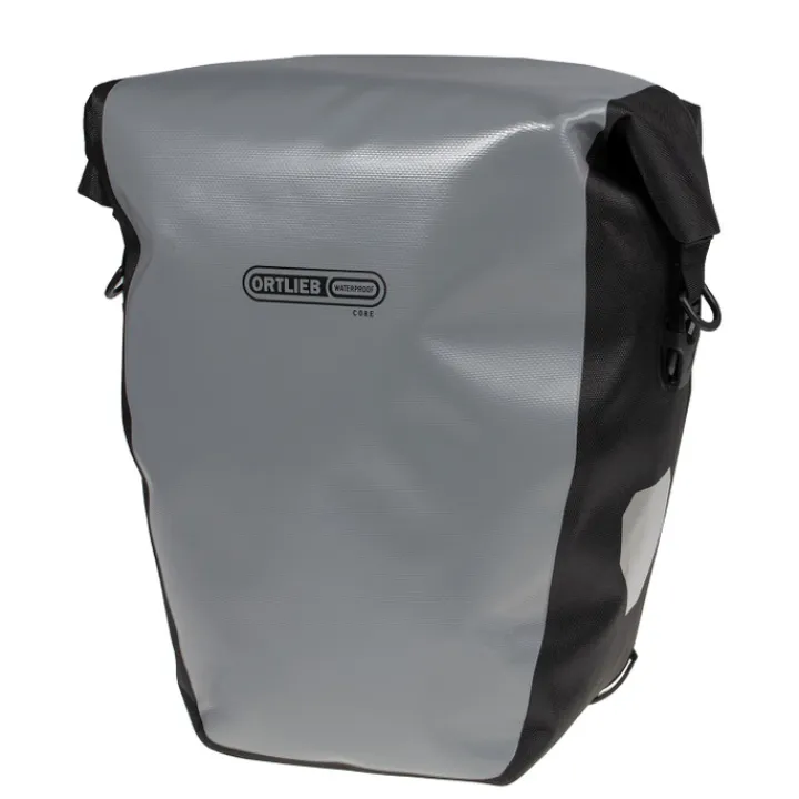 Heren Reistassen|Fietstassen>Ortlieb Back-Roller Core QL2.1 20 L alu-grey