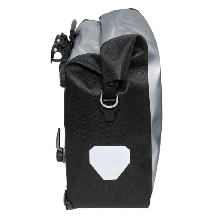 Heren Reistassen|Fietstassen>Ortlieb Back-Roller Core QL2.1 20 L alu-grey